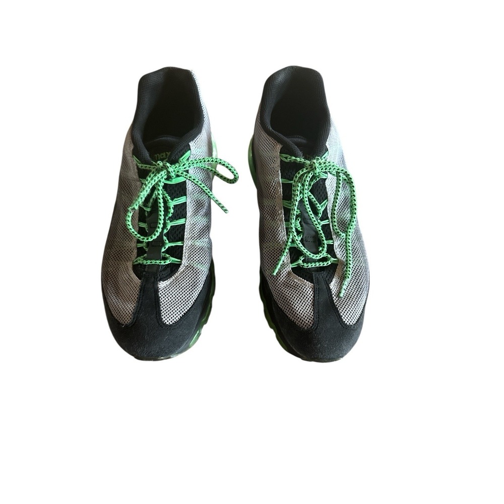 Nike Air Max 95 Dynamic Flywire Poison Green Men's Size 10.5 Y2K Gray Green